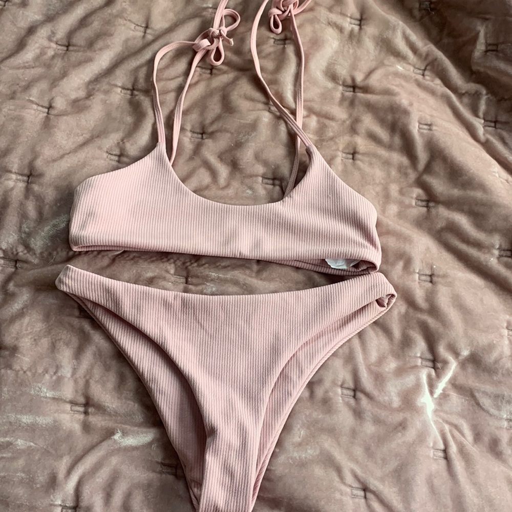 light pink bikini